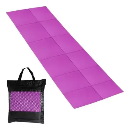 Colchoneta Estera Tapete Mat Para Yoga Pilates Ejercicio Pvc