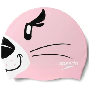 Gorro Natación Speedo Niños Printed Silicona Junior Piscina