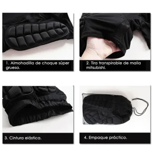 Short Protector Lycra Termoformado Multiuso Deportivo Miyagi
