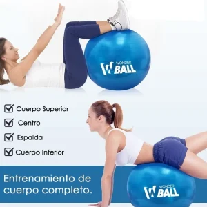 Balon Pilates Yoga Pelota Abdominales Gym 65 Cm + Inflador