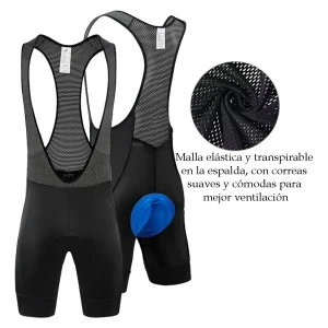 Pantaloneta Badana Hombre Bicicleta Ciclismo Gel Lycra