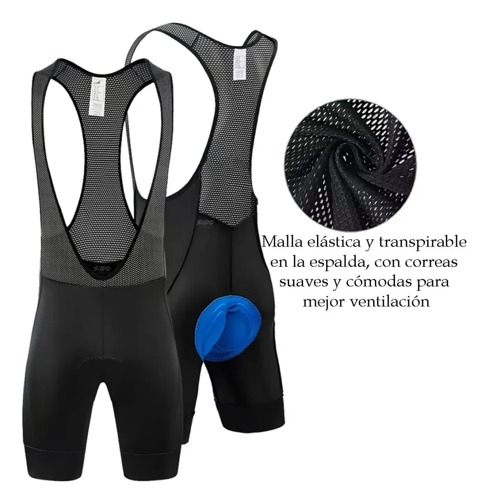 Pantaloneta Badana Hombre Bicicleta Ciclismo Gel Lycra