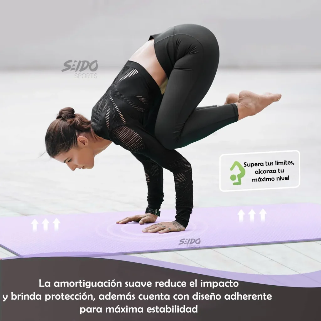 Colchoneta Mat Yoga Estera Tapete Para Pilates Ejercicio
