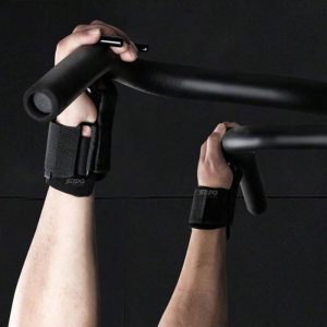 Muñequeras Gancho Straps X2 Levantamiento Pesas Correas Gym