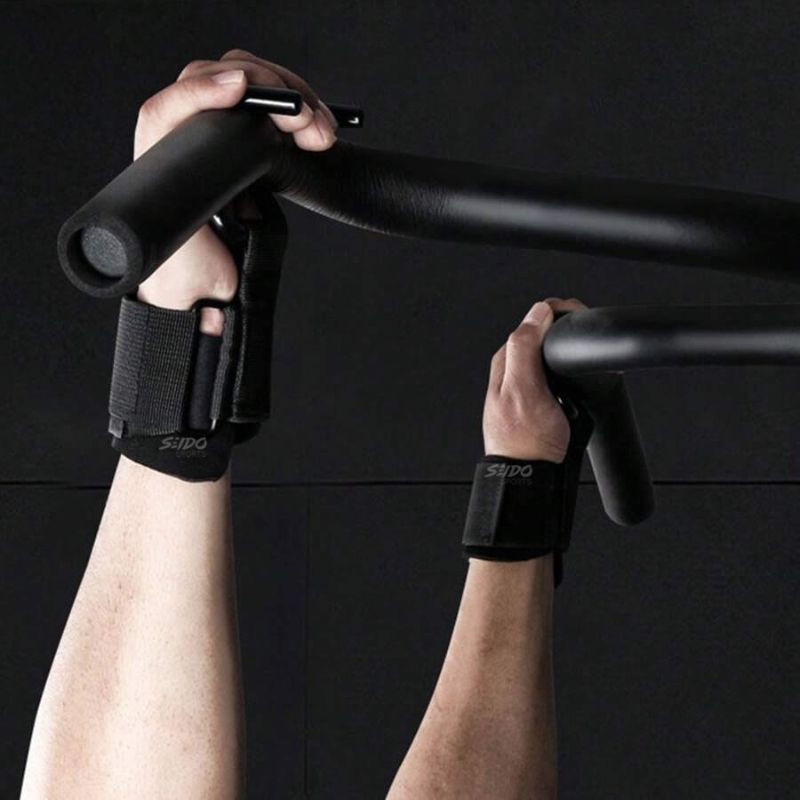 Muñequeras Gancho Straps X2 Levantamiento Pesas Correas Gym