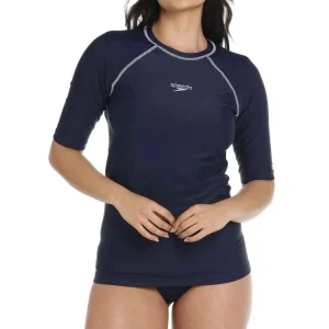 Camiseta Natacion Speedo Manga Corta Hyden Piscina Unisexo