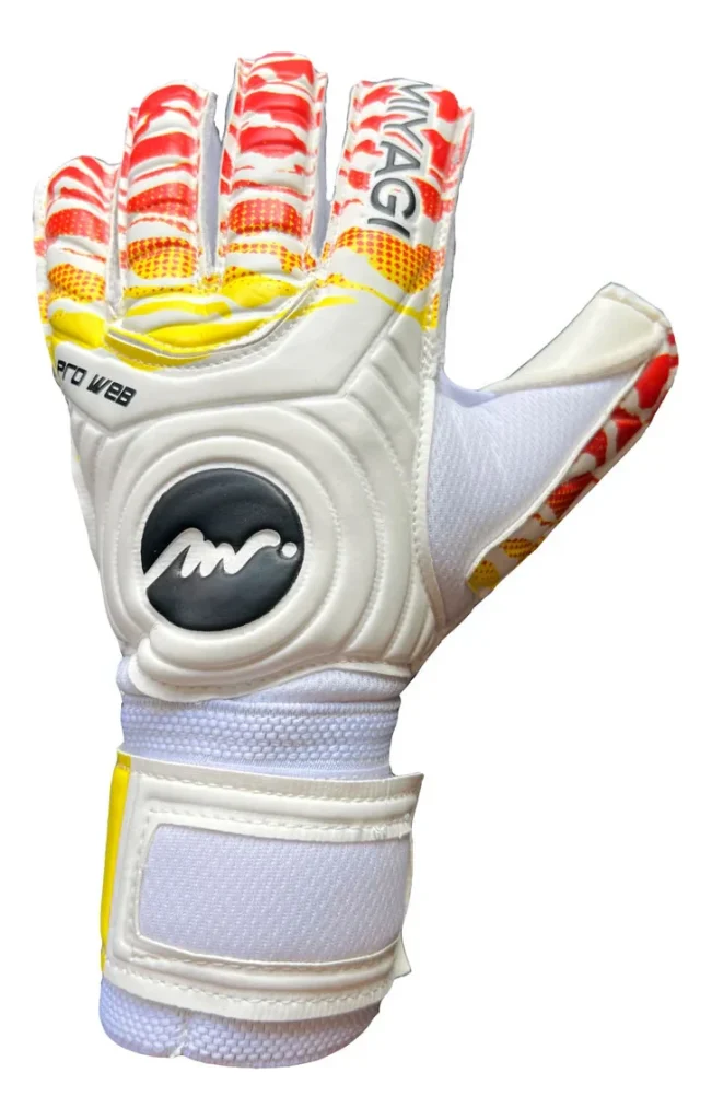 Guantes Arquero Futbol Pro Web Portero Profesional Miyagi