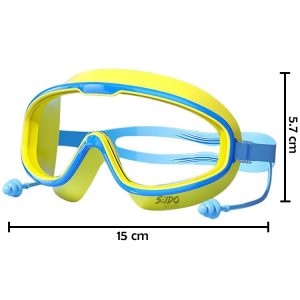 Gafas Natacion Niños + Tapa Oidos Piscina Anti Empañante