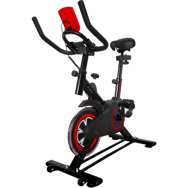 Bicicleta Spinning Monitor Frecuencia Cardiaca Estatica