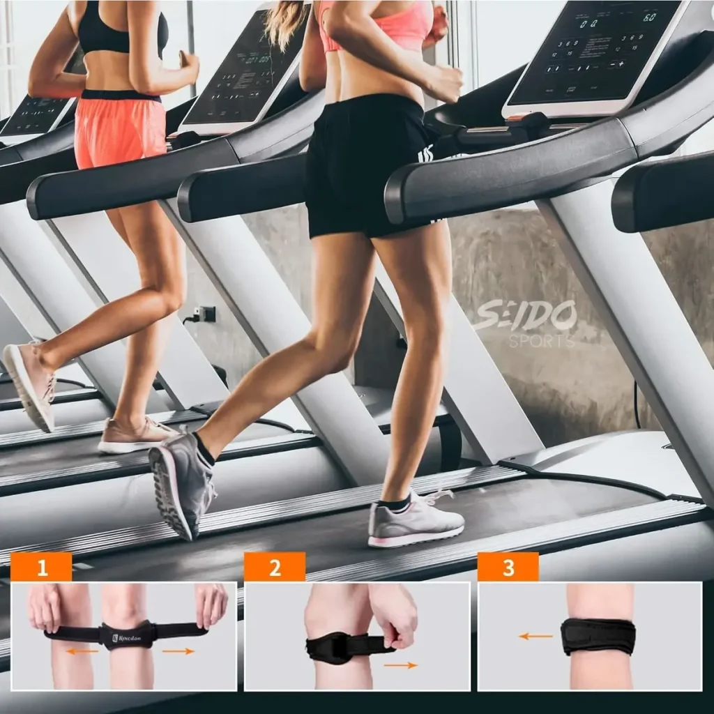 Rodillera Deportiva Strap X2 Rotuliano Neopreno Ajustable