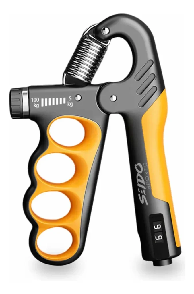 Tensor Hand Grip 5/100 Kg Contador X2 Fortalece Mano Terapia