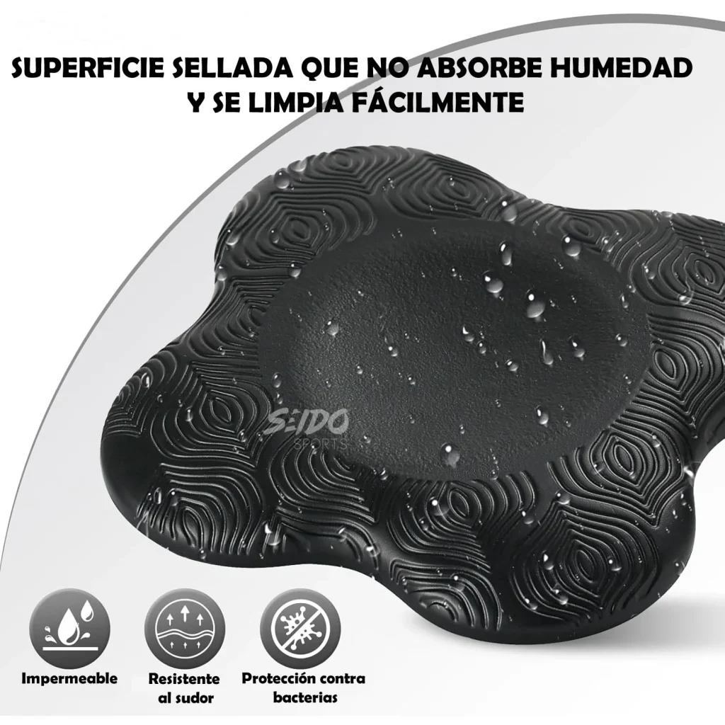 Almohadilla Rodillera Yoga X2 Cojín Antideslizante Pilates