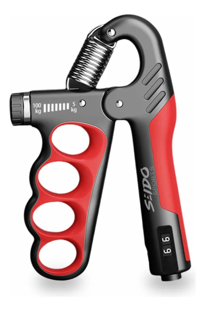 Tensor Hand Grip 5/100 Kg Contador X2 Fortalece Mano Terapia