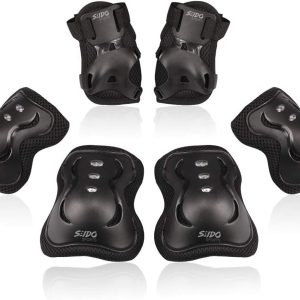 Kit Protección Patinaje Set Codera Muñequera Rodillera Niños
