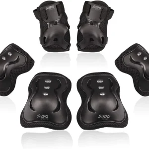 Kit Protección Patinaje Set Codera Muñequera Rodillera Niños