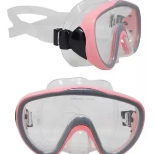 Careta Buceo Pesca Gafas Natación Vidrio Templado + Estuche