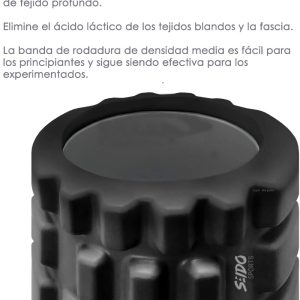 Rodillo Roller Foam Espuma Grabado Yoga Pilates Gym 30 X 8cm