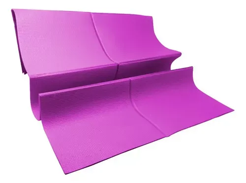 Colchoneta Estera Tapete Mat Para Yoga Pilates Ejercicio Pvc