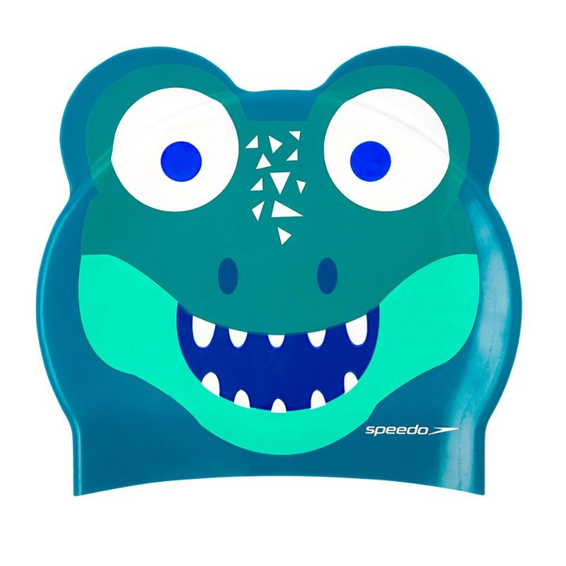 Gorro Natación Speedo Niños Printed Silicona Junior Piscina