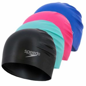 Gorro De Natación Speedo Long Hair Adulto Silicona Piscina