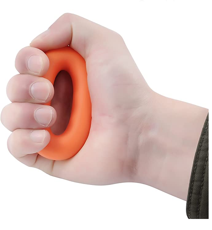 Anillo Hand Grip 40 Libras — Ejercitador de Antebrazo, Muñeca y Mano