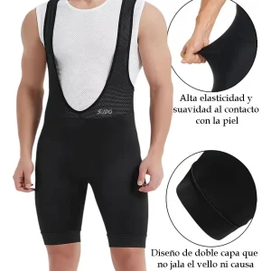 Pantaloneta Badana Hombre Bicicleta Ciclismo Gel Lycra