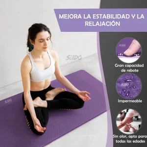 Colchoneta Mat Yoga Estera Tapete Para Pilates Ejercicio