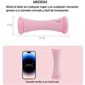 Rodillo Masajeador Pie Roller Terapia Muscular Relajacion