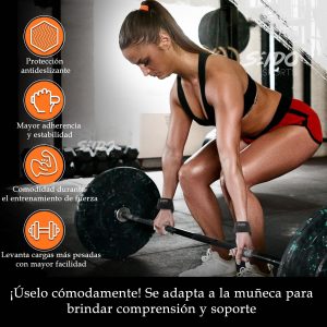 Correas Straps X 2 Levantamiento Pesas Protector Muñeca Gym