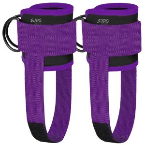 Arnes Tobillo X2 Correas Straps Ankle Grillete Polea Fitness