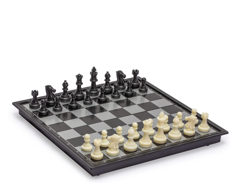 Ajedrez Magnético Portátil — Juego de Mesa Plegable 25 x 25 cm