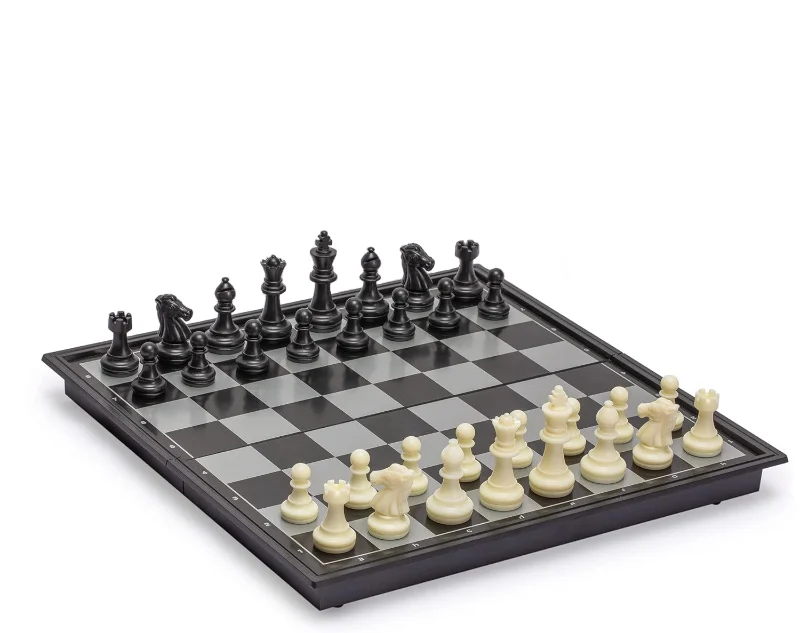 Ajedrez Magnetico Juego De Mesa Portable Chess 25 Cm X 25 Cm