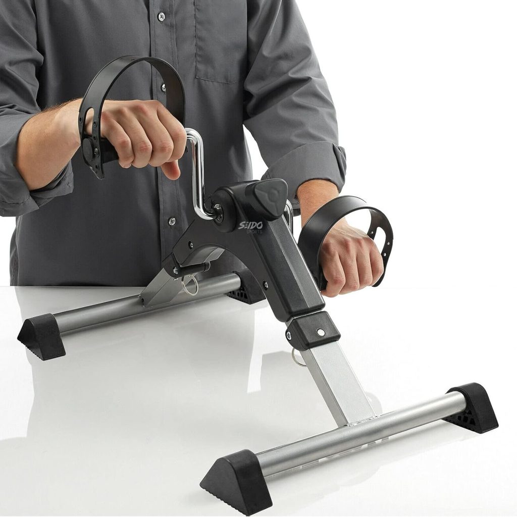 Mini Bicicleta Estatica Pedal Ejercitador Portatil Ajustable