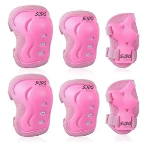 Kit Protección Patinaje Set Codera Muñequera Rodillera Niños