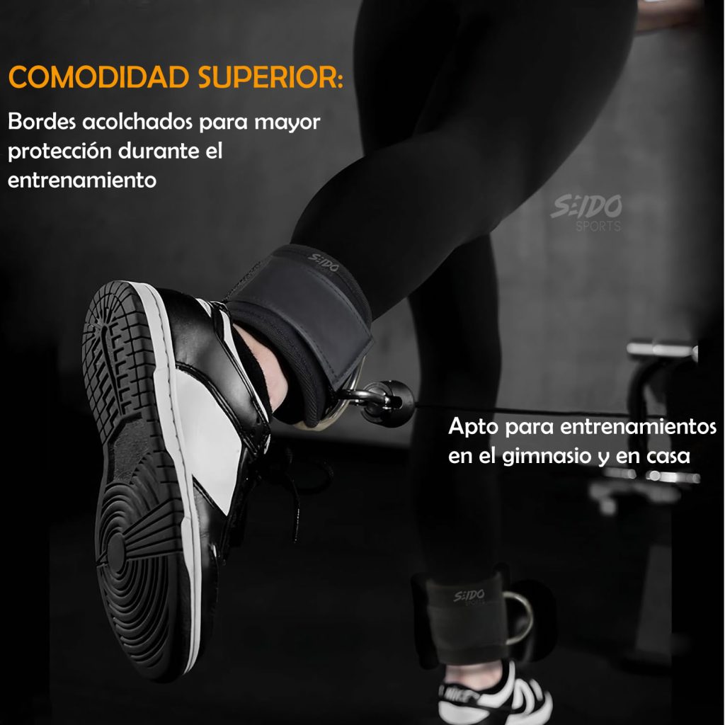 Arnés Agarre Tobillo Grillete Tobillera Fitness Tonifica Gym