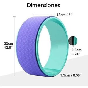 Rueda para Yoga (Yoga Wheel) - Resistencia, Ejercicio y Relajación