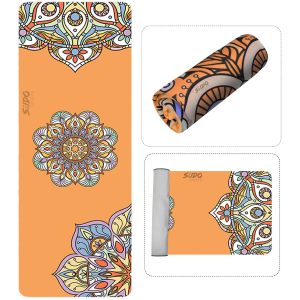 Toalla Microfibra Yoga Antideslizante Mat Portatil Plegable