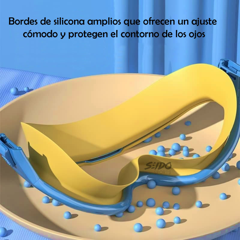Gafas Natacion Niños + Tapa Oidos Piscina Anti Empañante