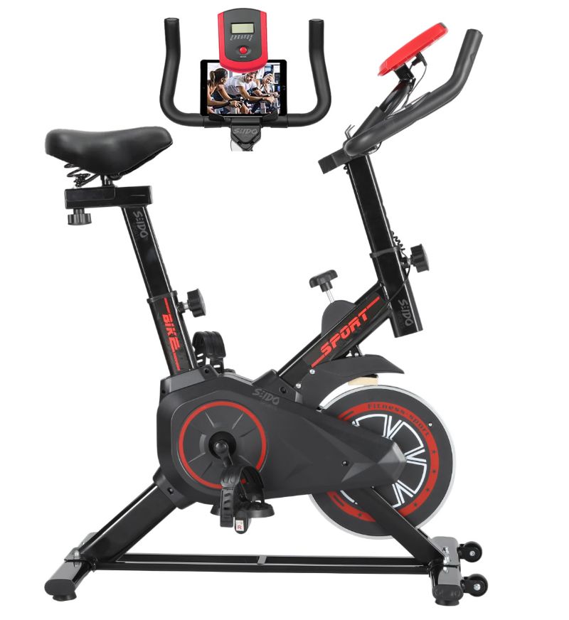 Bicicleta Spinning Monitor Frecuencia Cardiaca Estatica