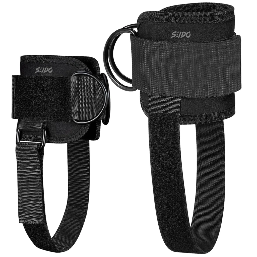 Arnes Tobillo X2 Correas Straps Ankle Grillete Polea Fitness
