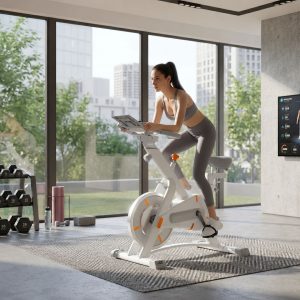 Bicicleta Spinning Transmision Correa Monitor Estatica Fija