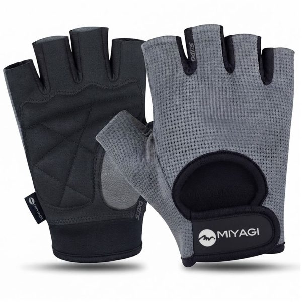 Guantes Deportivos Miyagi Proteccion Gimnasio Pesas Fitness