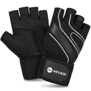 Guantes Deportivos Miyagi Muñequera Crossfit Gimnasio Pesas