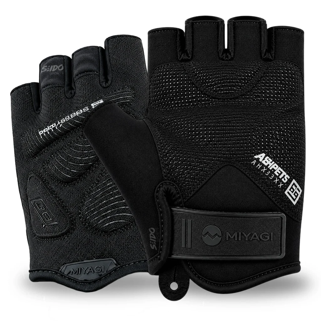 Guantes Deportivos Miyagi Crossfit Gimnasio Pesas Fitness