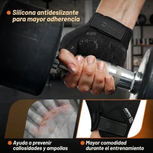 Guantes Deportivos Miyagi Crossfit Gimnasio Pesas Fitness