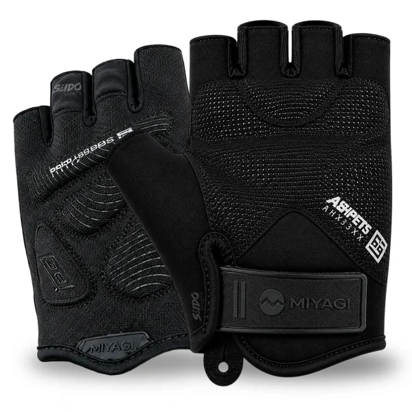 Guantes Deportivos Miyagi Crossfit Gimnasio Pesas Fitness