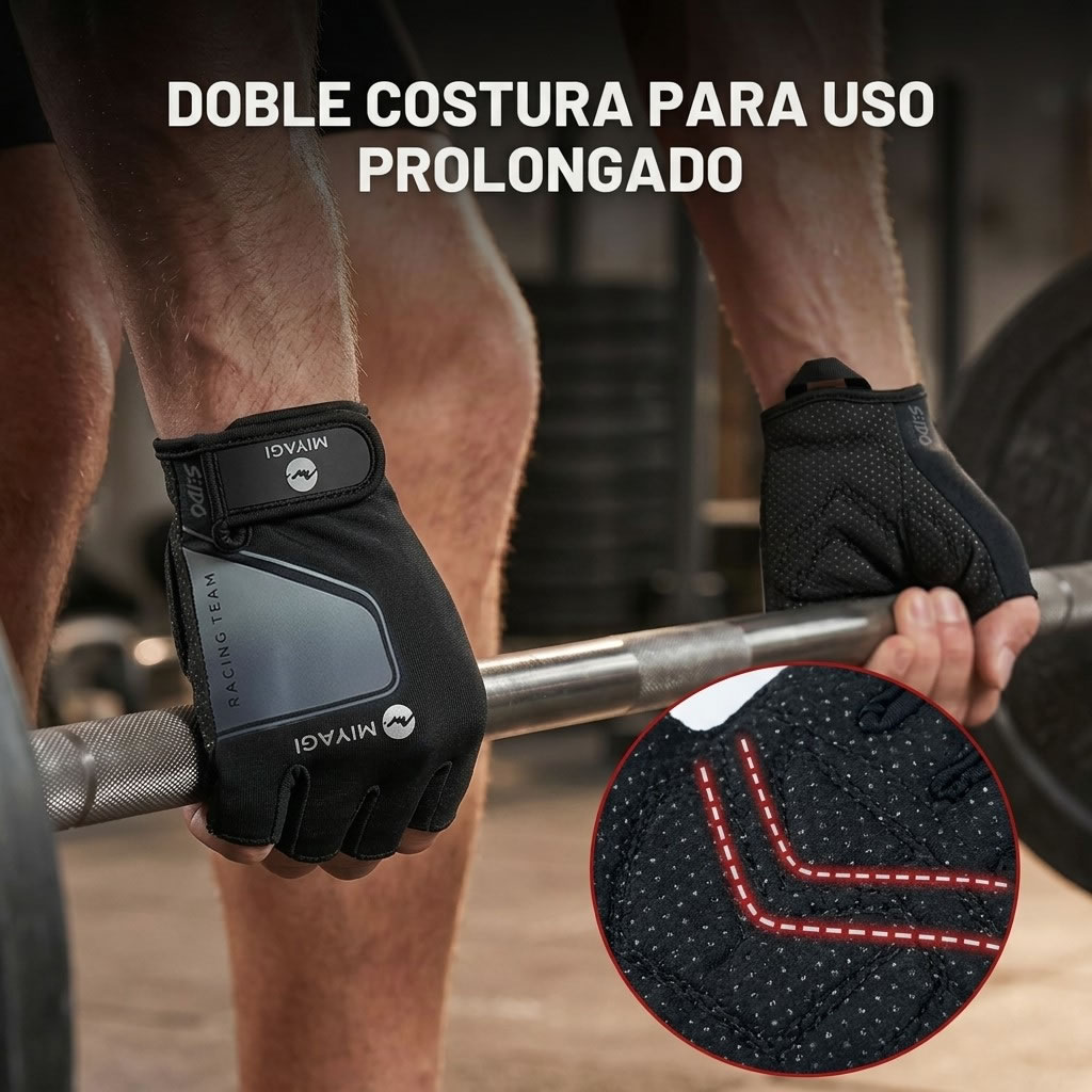 Guantes Deportivos Miyagi Entrenamiento Gimnasio Pesas