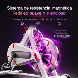 Bicicleta Spinning Transmision Correa Monitor Estatica Fija