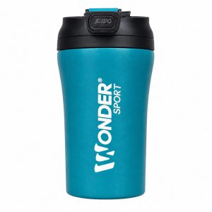 Termo Termico Vaso Cafe 420ml Botella Acero Antiderrame