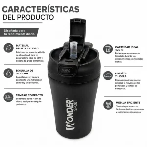 Vaso Termico Termo Cafe 420ml Botella Acero